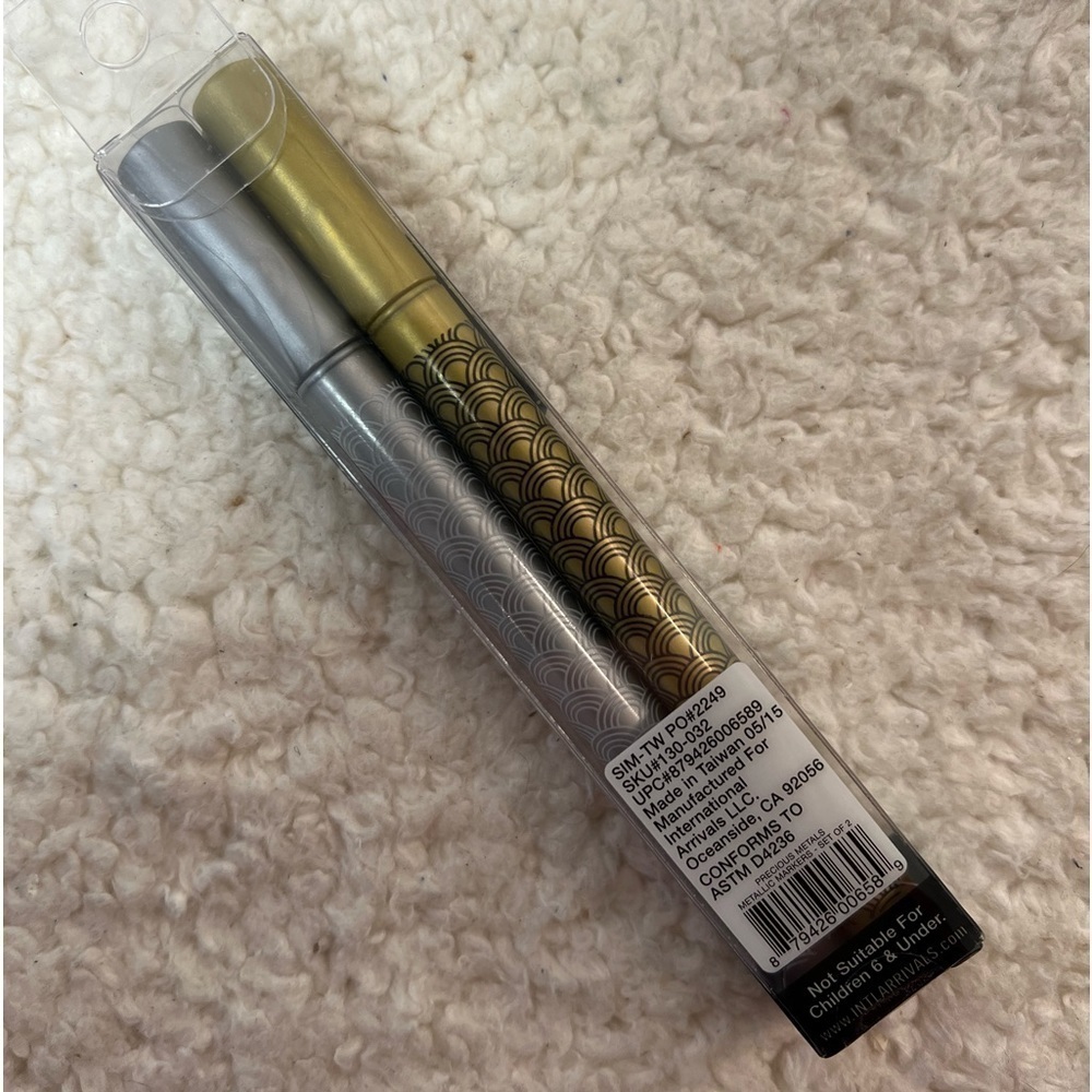 Int’l Arrivals/Ooly Precious Metals Metallic Markers - Picture 2 of 5